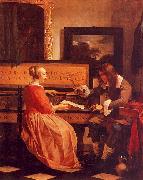 The Music Lesson Gabriel Metsu